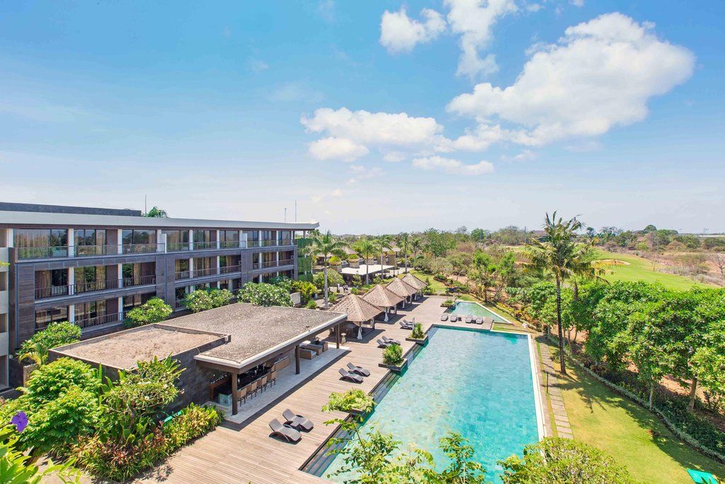 Le Grande Bali Hotel Uluwatu Kültér fotó The Village