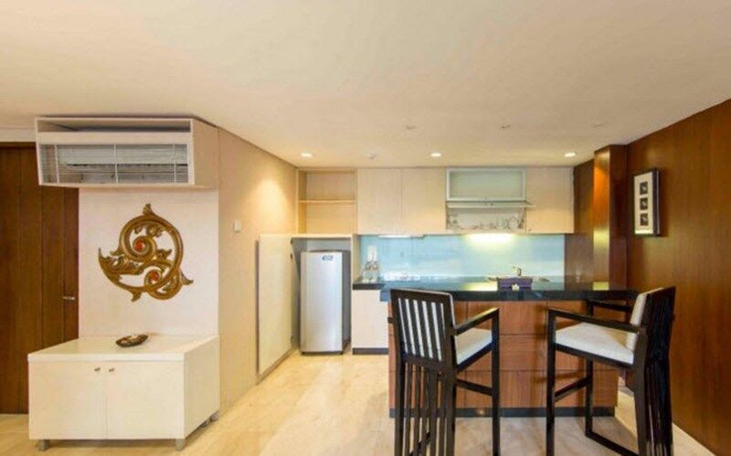 Le Grande Bali Hotel Uluwatu Kültér fotó A kitchen in a hotel suite
